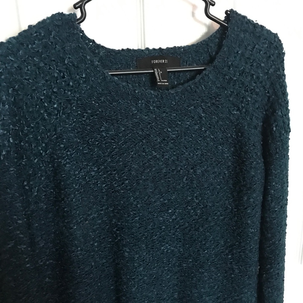 Forever 21 Teal Sweater